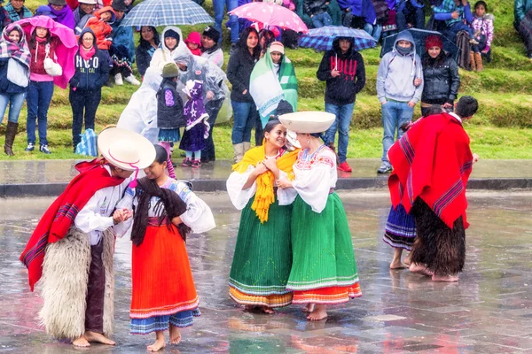 Viering van Inti Raymi Festival — Stockfoto