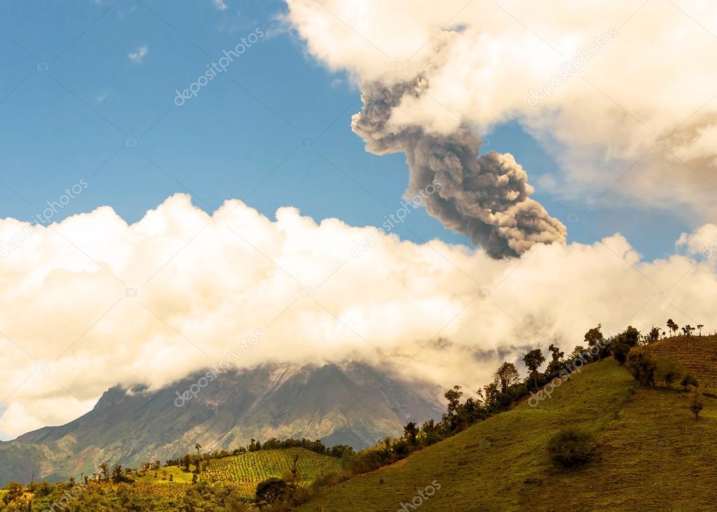 Tungurahua Volcano, Violent Day Explosion