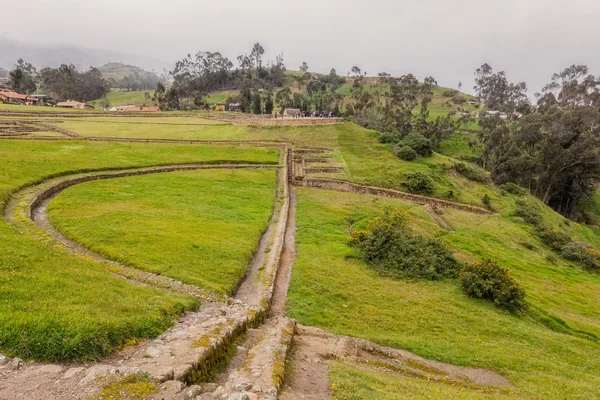 Ingapirca, замок комплекс є походження Канарі інків — стокове фото