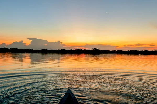 Laguna Grande, National Park Cuyabeno — Stock Photo, Image