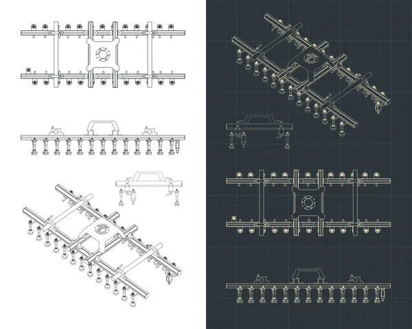 Ilustraciones Vectoriales Estilizadas Dibujos Pinzas Vacío — Archivo Imágenes Vectoriales