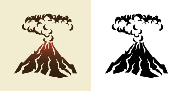 火山 — ストックベクタ
