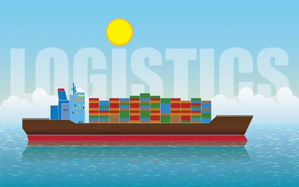 Logistique — Image vectorielle