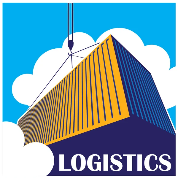 Logistiek — Stockvector