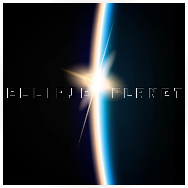 Éclipse — Image vectorielle