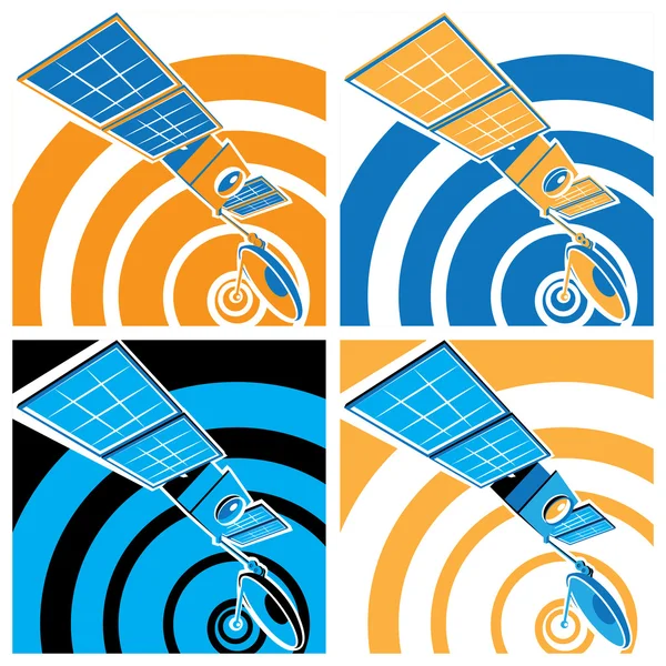 Satélite — Archivo Imágenes Vectoriales