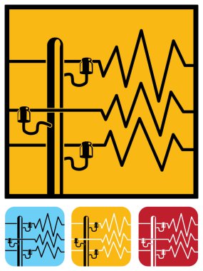 Elektrik kabloları sembolleri