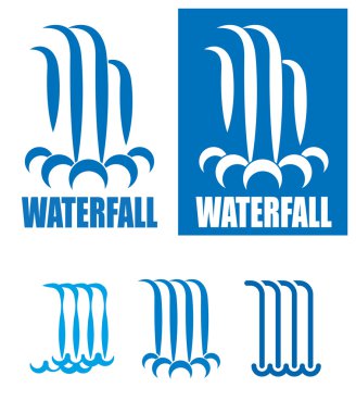 şelaleler logo koymak