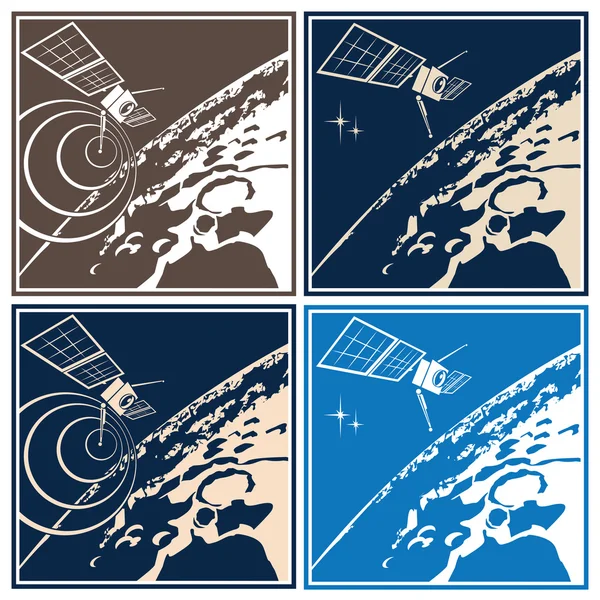 Deep space explorer — Stock Vector