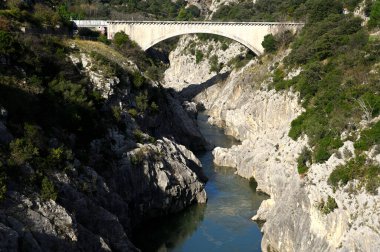 Saint Guilhem Çölü 'ndeki Pont du Diable