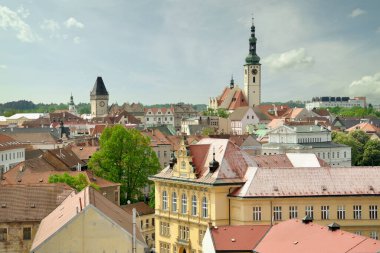 Çek Cumhuriyeti Tabor 'da tarihi evler