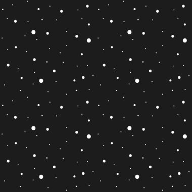 Vektör elle çizilmiş basit noktalar Dikişsiz desen doku. Doodle stili arka plan.