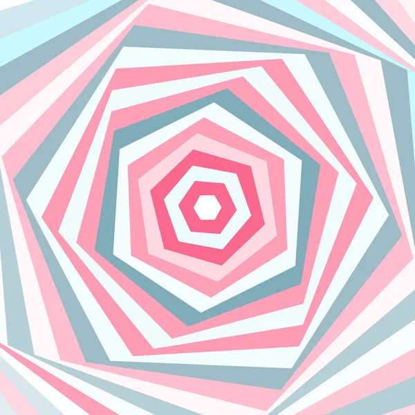 Vector geometrische achtergrond in zachte pastelkleuren — Stockvector