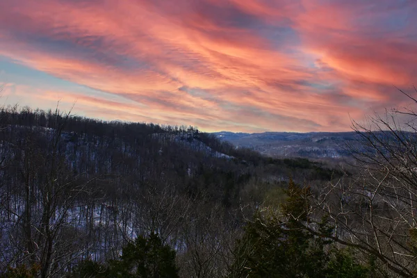 Porters Trail Adams County Ohio Este Topo Trilha — Fotografia de Stock