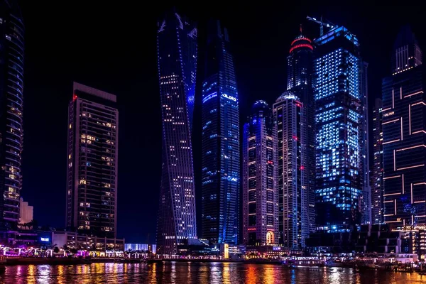 Dubai Cityscape Skyline — стокове фото