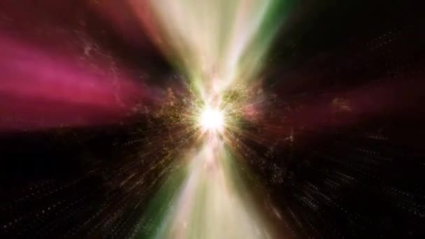Sf宇宙銀河の未来的背景 — ストック動画