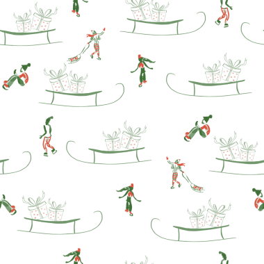 Kusursuz Kırsal Düzen, Evleri ve Ağaçları olan. Klasik Toile de Jouy Deseni