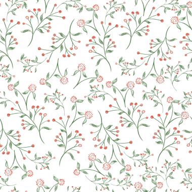 Kusursuz Kırsal Düzen, Evleri ve Ağaçları olan. Klasik Toile de Jouy Deseni