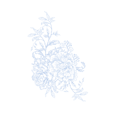 Çiçekli abd yapraklı zarif bir düğün buketi. Görüntü