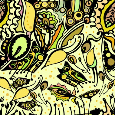 Uçan kuşlar ile vektör çizim