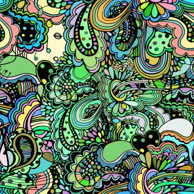 müzik notaları ile grafik desen