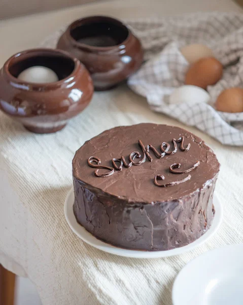 Sachertorte Stock Photos Royalty Free Images Depositphotos