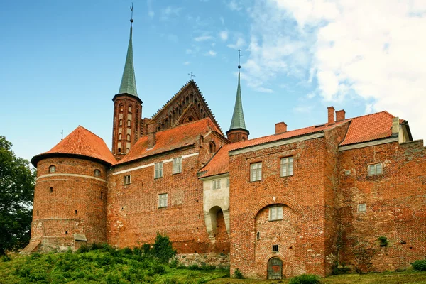 Frombork powrotem Zobacz — Zdjęcie stockowe