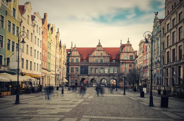 Gdansk groene poort — Stockfoto