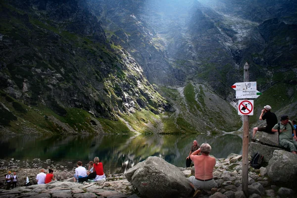 Tatra mountains tourist trail — Stock Photo, Image