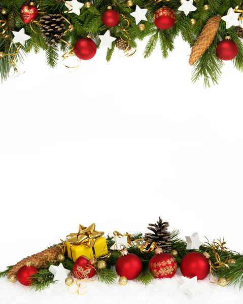Boże Narodzenie rama czterech piątych — Zdjęcie stockowe