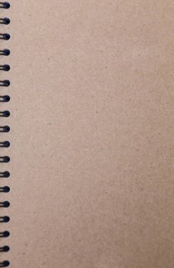 kahverengi kağıt not defteri arkaplanı 