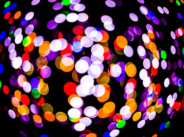 Fondo Abstracto Con Luces Bokeh —  Fotos de Stock