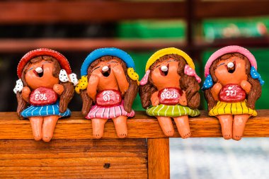 Şirin bebekler yakın görünüm