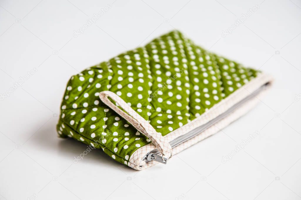 Wallet for women on the white background
