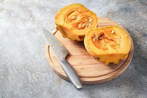 Pompoen Pompoen Van Het Ras Kamo Kamo Uit Nieuw Zeeland — Stockfoto