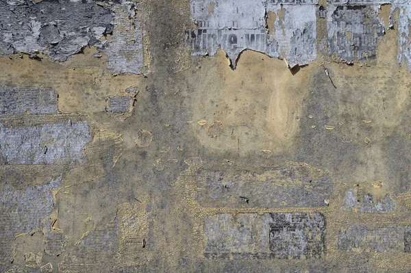 Soyut Grunge Arkaplan Dokusu Yıpranmış Bir Poster Duvarının Yüzeyi Yırtılmış — Stok fotoğraf