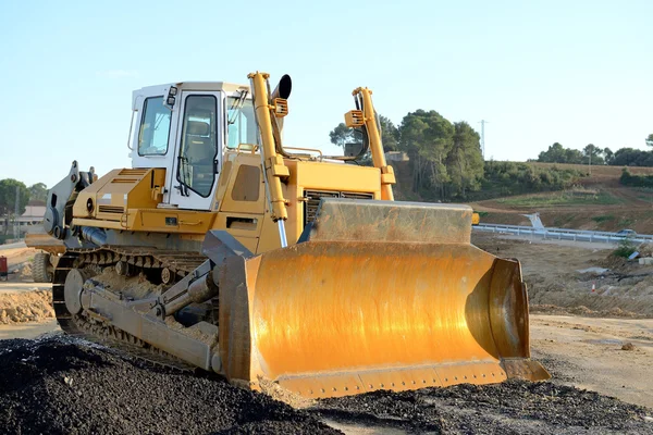 Buldozer yol inşaat makine