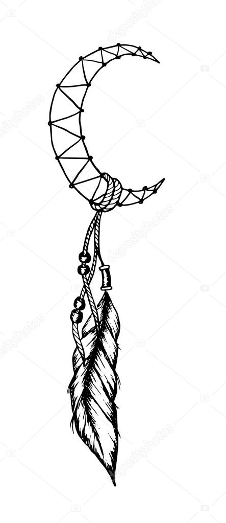 Download Moon Dream Catcher Svg Free