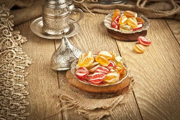 Akide Doce Sekeri Ramadan Bayram Doce Para Bayrami Ramazan Islâmico — Fotografia de Stock