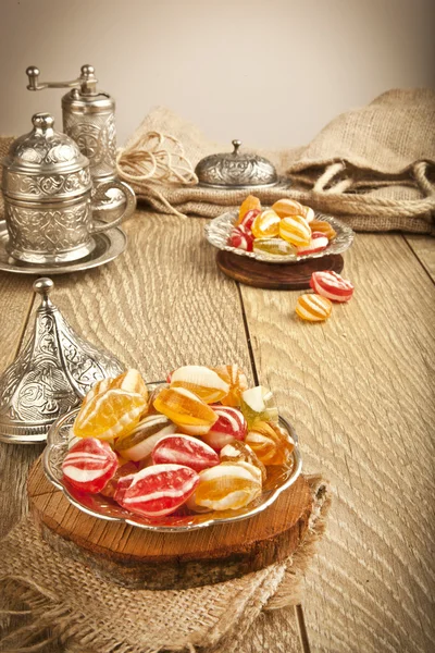 Traditionelle türkische Ramadan Süßigkeiten - Akide Sekeri — Stockfoto