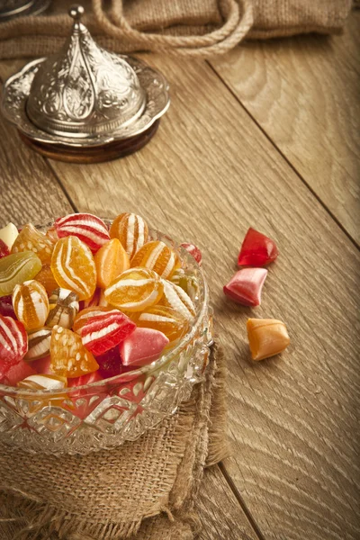Akide Candy Sekeri Ramadan Bayram Sweet Islamic Ramazan Bayrami — Stock Photo, Image