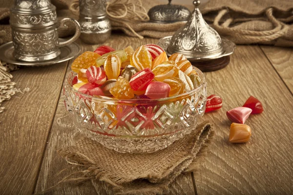 Akide Candy Sekeri Ramadan Bayram Sweet Für Islamische Ramazan Bayrami — Stockfoto