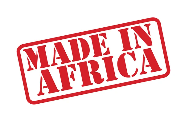 MADE IN AFRICA Vetor de carimbo de borracha sobre um fundo branco . —  Vetores de Stock