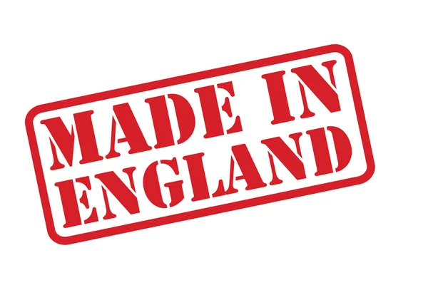 MADE IN ENGLAND Rubber Stamp vector over a white background. — Stock Vector