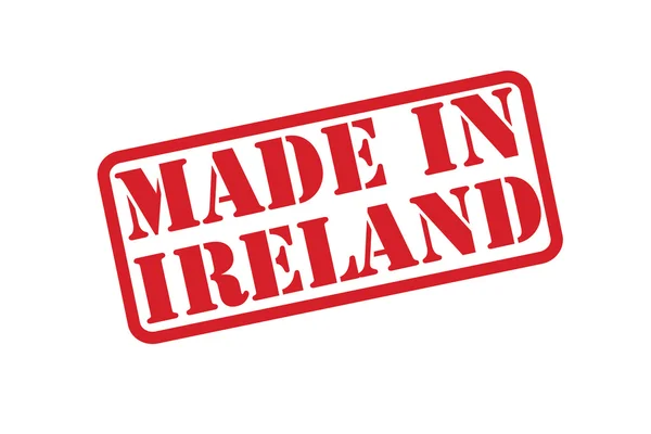 MADE IN IRELAND Rubber Stamp vector over a white background. — Stock Vector