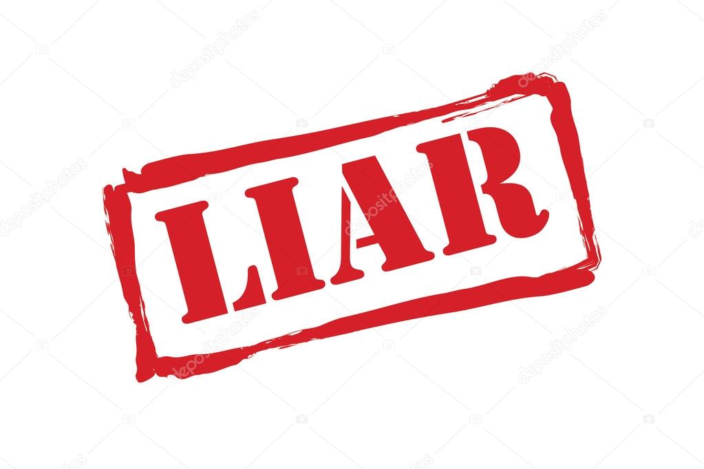 LIAR rubber stamp vector over a white background.
