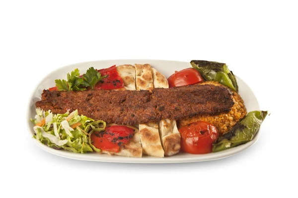 Turkish Adana Kebab — Stock Photo, Image