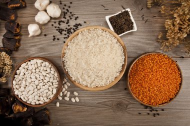 fasulye tohumları, mercimek, bezelye çeşitleri