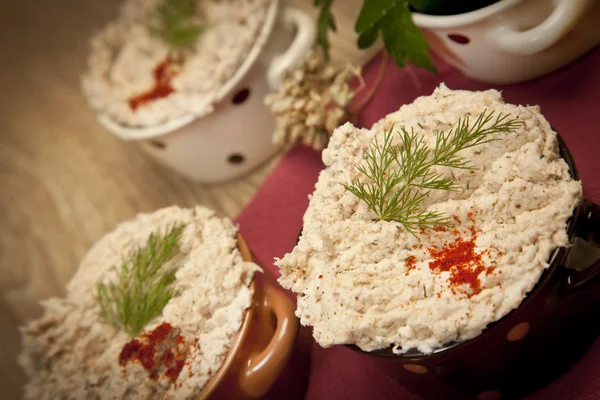 Chicken Porridge turkish cerkez (cerkes) tavugu — Stock Photo, Image