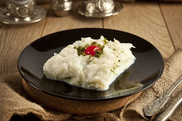 Ramadán turco Postre Gullac — Foto de Stock